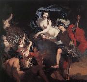 unknow artist Venus Presenting Weapons to Aeneas Spain oil painting reproduction